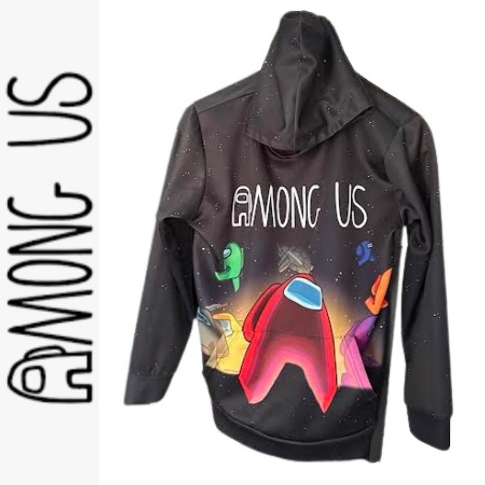 Kids Hoodie Among Us